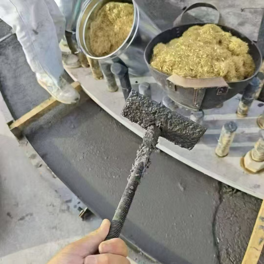 罗湖C120钢纤维高强无收灌浆料 轧机压缩机汽轮机发电机锻压设备底座灌浆材料