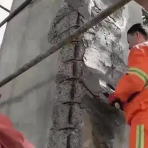 罗湖梁板柱楼梯空洞蜂窝剥落露筋等表面破损修补用高强聚合物修补砂浆
